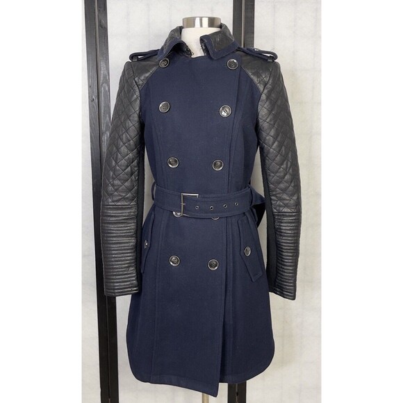 BCBG MAXAZRIA PeaCoat . Size: S - Picture 1 of 8
